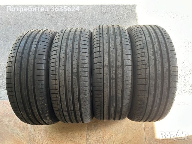 4бр. летни гуми PIRELLI 235/50/19 с DOT 31/2021 и 4бр. ориг. лети джанти 19 цола за Мерцедес, снимка 1 - Гуми и джанти - 46323539