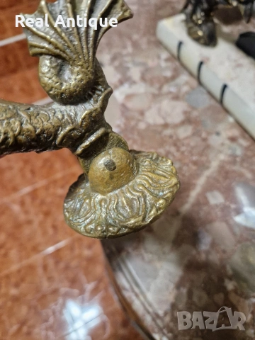 Стара находка рядко антикварно бронзово чукало за врата , снимка 8 - Антикварни и старинни предмети - 54242939