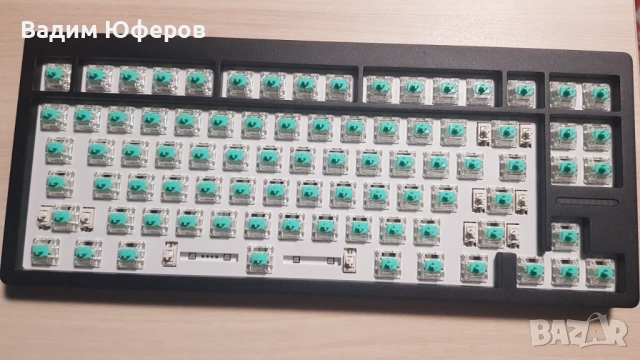 Wooting 80HE Black Zinc Alloy Case, снимка 3 - Клавиатури и мишки - 53626588