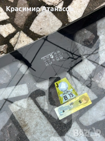 Предно стъкло челно за Мерцедес Е-класа W211. Седан комби. 2007г. Сензор със забележка , снимка 3 - Части - 53217300