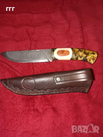 Ръчно кован нож Михайл Кочев, снимка 4 - Ножове - 53222574