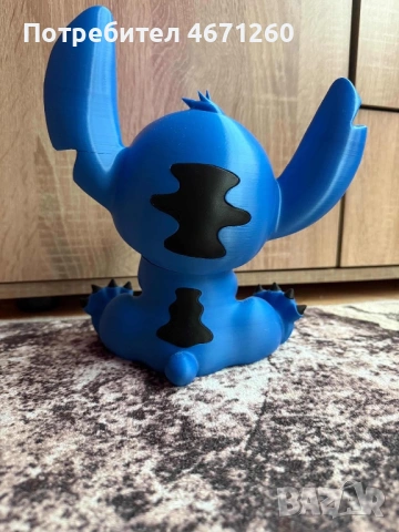 Stitch 3D принтиран, снимка 4 - Играчки за стая - 53889202