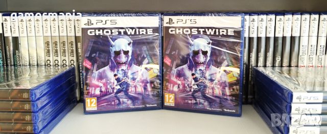 [ps5] ! СУПЕР цена ! Ghostwire: Tokyo / Playstation 5/ Чисто НОВИ, снимка 1 - Игри за PlayStation - 45095962