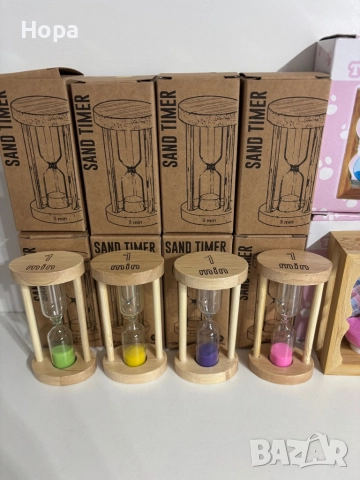Пясъчен часовник 1, 3 , 5 и 10 минути , снимка 3 - Декорация за дома - 35940612