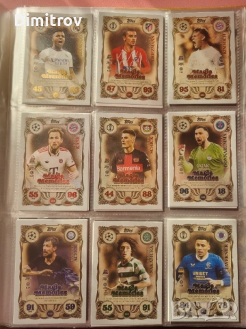 Match Attax 25/26 - Magic Memories - 18 броя карти, снимка 3 - Колекции - 53847625