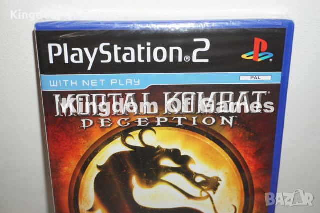 Чисто Нова Оригинална Запечатана Игра За PS2 Mortal Kombat Deception , снимка 2 - Игри за PlayStation - 42383092