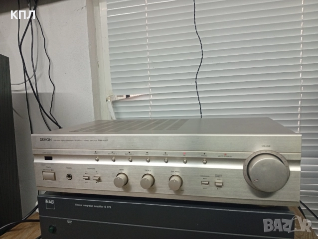 Усилвател DENON PMA-480r, снимка 4 - Ресийвъри, усилватели, смесителни пултове - 52444124