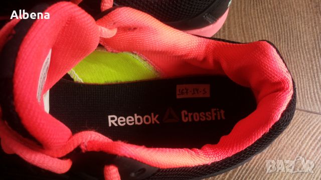 Reebok Crossfit Shoes Размер EUR 37,5 / UK 4 1/2 дамски детски маратонки 167-14-S, снимка 16 - Маратонки - 45906218