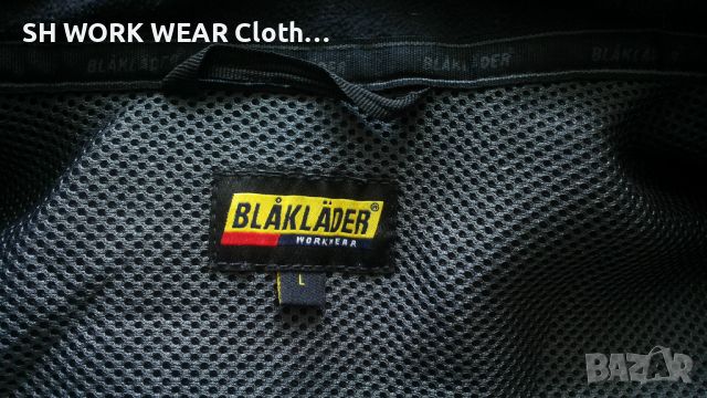 BLAKLADER 4988-1987 WATERPROOF Stretch Work Jacket размер L работно яке водонепромукаемо W4-206, снимка 14 - Якета - 46649386