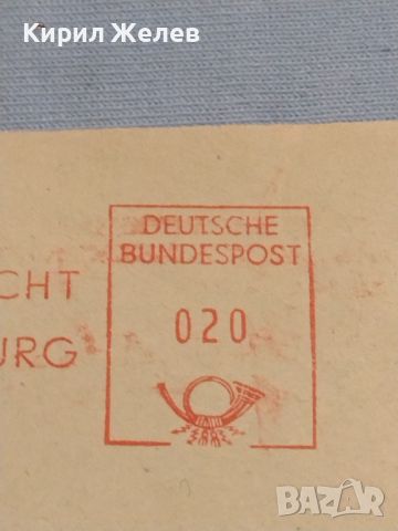 Стар пощенски плик с печати 1962г. Германия за КОЛЕКЦИЯ ДЕКОРАЦИЯ 46031, снимка 4 - Филателия - 46398112