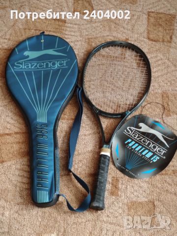 Ракета за тенис Slazenger Phantom 95FS - графитна, снимка 2 - Тенис - 45148511