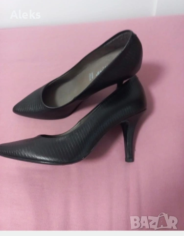 Нови италиански обувки от естествена кожа, снимка 7 - Дамски елегантни обувки - 53725645