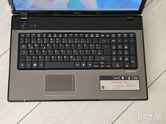 Acer17,3 инча 7741g Intel i5, снимка 2 - Лаптопи за дома - 45283206
