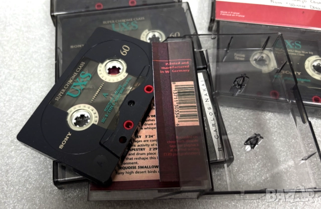 Аудио Касети Sony UX·S 60 и Sony UX·S 90 Super Chrome Class, снимка 6 - Аудио касети - 52622136