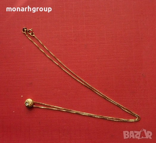 Златно колие /18к, снимка 4 - Бижутерийни комплекти - 53331625