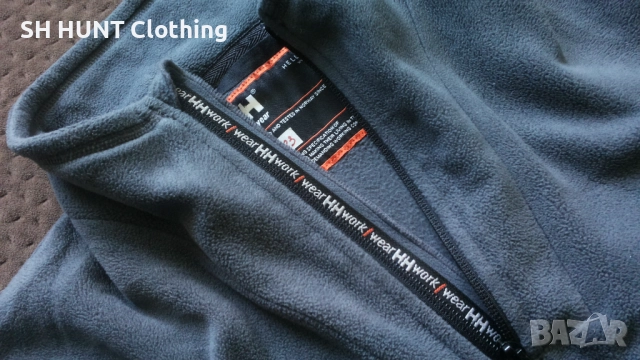 HELLY HANSEN Work Polar Fleece Jacket размер М работна поларена горница W4-183, снимка 10 - Суичъри - 51967685