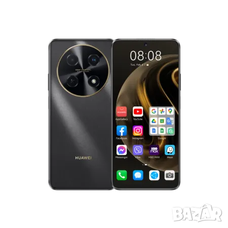 НОВ! 3 години Гаранция! HUAWEI nova 12i 128GB Black, снимка 12 - Huawei - 48310394