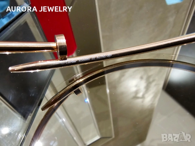 CARTIER Nail Juste un Clou Classic Rose Gold Колие Пирон, снимка 6 - Колиета, медальони, синджири - 53237900