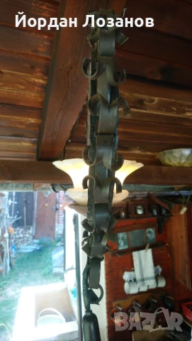 Полилеи от ковано желязо, снимка 3 - Полилеи - 51316446