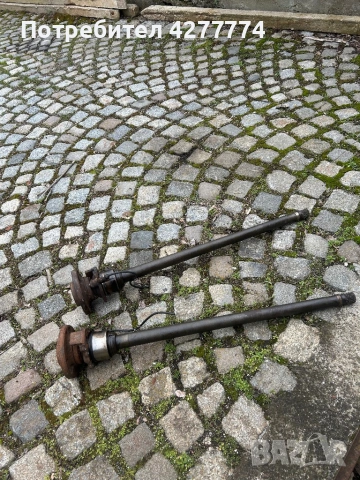 Продавам две полуоска за МБ микробус  Сппринтер с АБС датчиците, снимка 2 - Части - 53579012