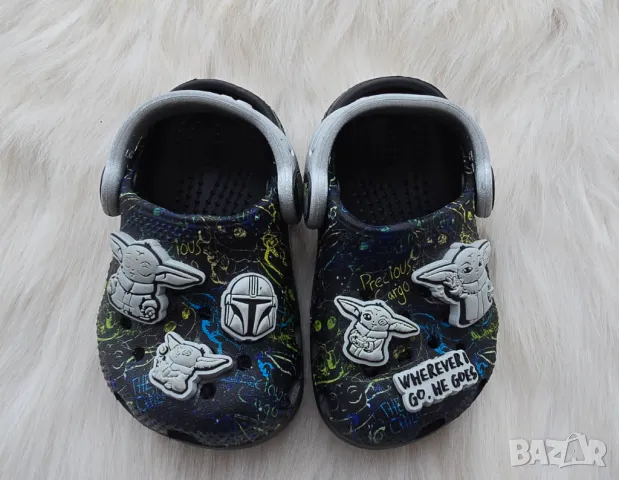 Нови оригинални Crocs STAR WARS №17/18 , снимка 1