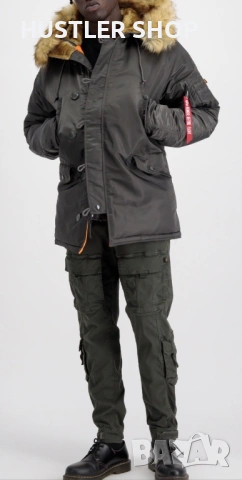 Мъжка парка ALPHA INDUSTRIES. Размер XL