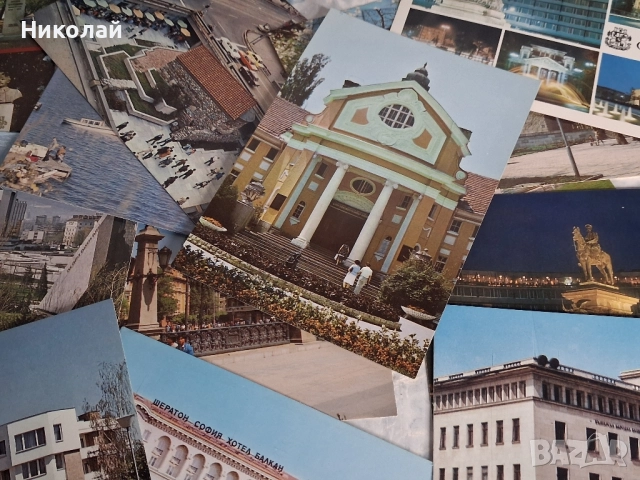 Стари пощенски картички 30 Броя София България, снимка 5 - Антикварни и старинни предмети - 52389640