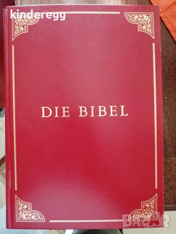 Немска библия в отлично състояние., снимка 1 - Други - 46712670