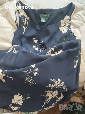 Ralph Lauren. Original. Size S-М 100% Коприна , снимка 2 - Рокли - 45777993