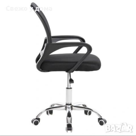 Ергономичен офис стол с дишаща мрежа и регулируема височина – комфорт през целия ден, снимка 2 - Столове - 54213285