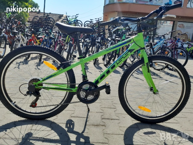 CROSS Велосипед 24" SPEEDSTER зелен, снимка 12 - Велосипеди - 53848865