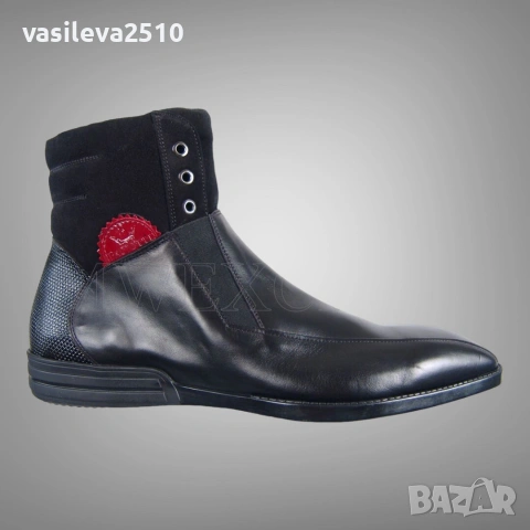 4US Cesare Paciotti оригинални мъжки боти , снимка 2 - Мъжки боти - 53892622