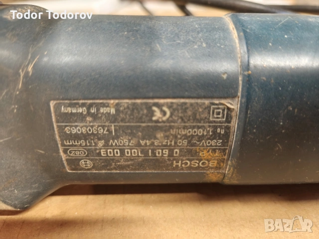 Ъглошлайф Bosh 115, снимка 2 - Други инструменти - 53838526
