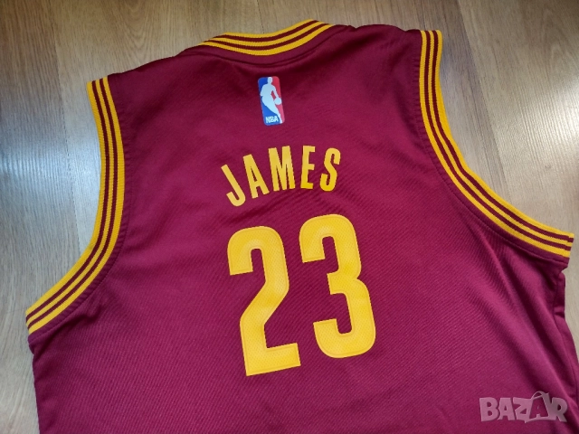 NBA / Cleveland Cavaliers / #23 LeBron James - баскетболен потник Adidas, снимка 2 - Детски тениски и потници - 51897182