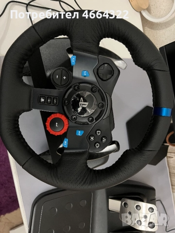 Logitech Волан с педали Logitech - G29, черен, PC/PS4/PS5, снимка 2 - Аксесоари - 52585841