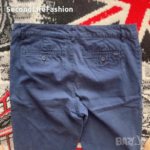 Дамски панталон слим Polo Ralph Lauren W29 L29 тъмносиньо, снимка 4 - Панталони - 53274437