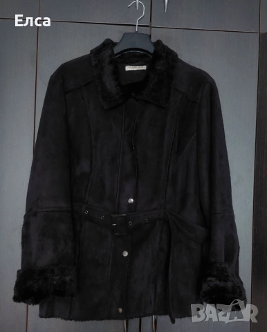 Кожено палто