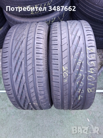 235 40 18 UNIROYAL 2бр летни дот 2020г 