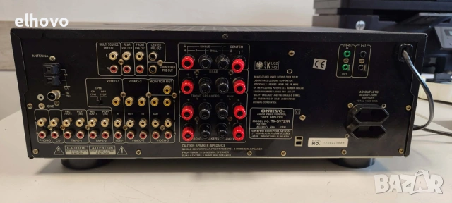 Ресивър Onkyo TX-SV727R, снимка 4 - Ресийвъри, усилватели, смесителни пултове - 53322932