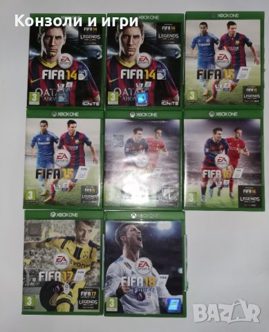 Xbox One игри - Fifa 14, 15, 16, 17, 18 - Част 2, снимка 1 - Игри за Xbox - 46082426