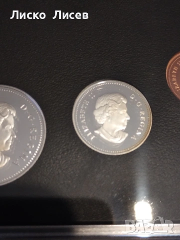 Канада 2005г. сет мат-гланц 8 броя монети 6 от тях сребро, снимка 13 - Нумизматика и бонистика - 53605456