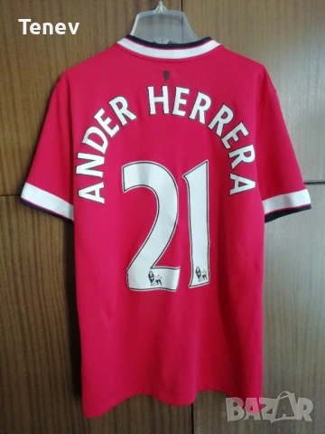 Manchester United Ander Herrera Nike оригинална тениска фланелка Манчестър Юнайтед Андер Ерера