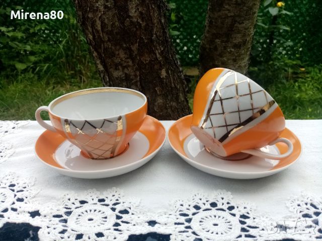 ДУЛЕВО - руски сетове за чай , снимка 1 - Чаши - 46072698