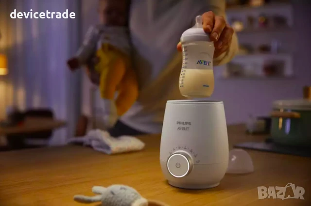 Бърз нагревател за бутилки Philips Avent SCF358/00, снимка 7 - Прибори, съдове, шишета и биберони - 51348163