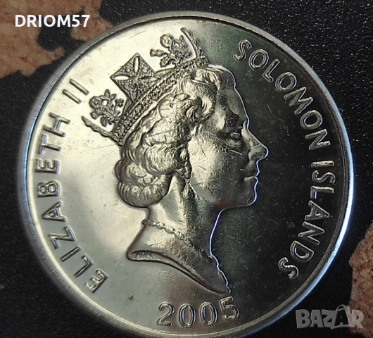 Монети Соломонови острови (UNC) - 4 бр. [2005], снимка 5 - Нумизматика и бонистика - 49192271