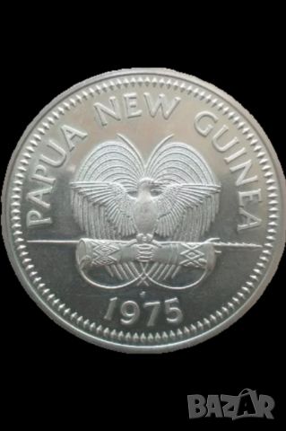 Сребърна монета Папуа Нова Гвинея 1,24 Oz., снимка 2 - Нумизматика и бонистика - 45557602