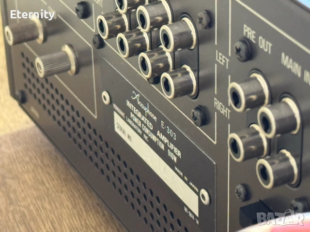 Accuphase E-303 / Усилвател, снимка 11 - Ресийвъри, усилватели, смесителни пултове - 54165734