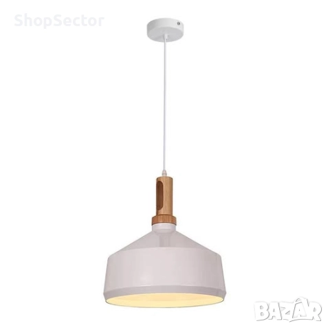 Лампа Данвел - цвят бял-златен