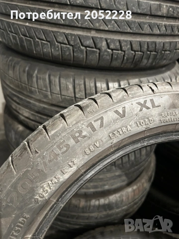 205/45/17 Continental , снимка 6 - Гуми и джанти - 53927103