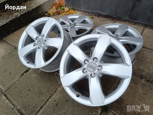 ОРИГИНАЛНИ алуминиеви джанти 18 ' цола 5х112 Ауди / AUDI 5x112 66,6, снимка 3 - Гуми и джанти - 52344530